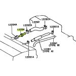 VALVULA PCV / VENTEO TOYOTA COROLLA 1995-2002 SPT - Imagen 3
