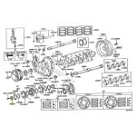 PLACA DE EMPUJE ENGRANAJE INTERMEDIO HILUX 2005-2015 - Imagen 3