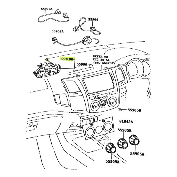 JUEGO * X 10  *LAMPARAS VERDE DE TABLERO HILUX-SW4 2005-2015 SPT - Imagen 3
