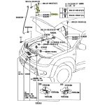 BISAGRA DE CAPOT HILUX-SW4 2005-2015 DERECHA VIGO ORIGINAL - Imagen 3