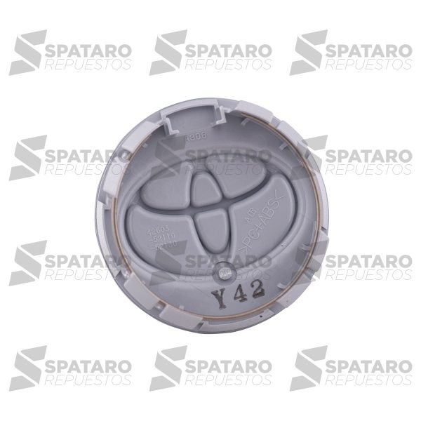 CENTRO DE LLANTA DE ALEACION TOYOTA ETIOS 2013-2018 ORIGINAL - Imagen 2