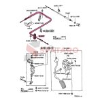 CABLE DE ACELERADOR  HILUX 1992-2001 MOTOR 2.8 3L Taiwan - Imagen 4