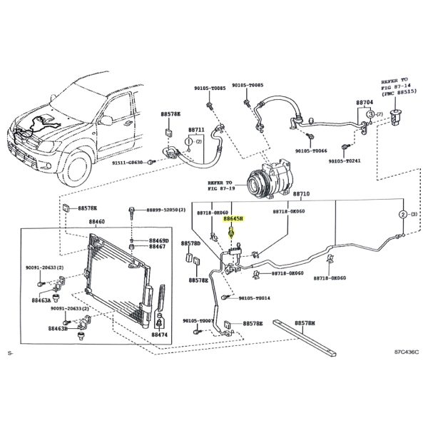PRESOSTATO DE AIRE HILUX 2005-2015 VA EN EL CAÑO LARGO DENSO - Imagen 4