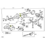 ARANDELA DIFERENCIAL HILUX-SW4 2005-2015 1KD-/2KD - Imagen 4