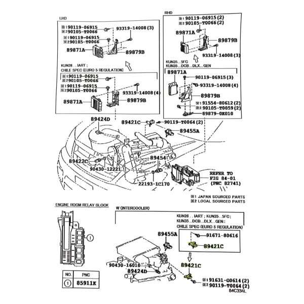 SENSOR DE PRESION DE TURBO *MAP* TOYOTA HILUX 2012-2023 //SW4 2012-2015 1KD /2GD TAIWAN - Imagen 4