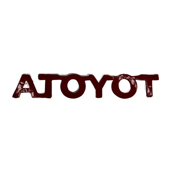 EMBLEMA "TOYOTA" DE PORTON HILUX-SW4 2005-2015 Tailandia - Imagen 4