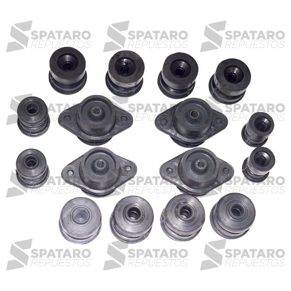 KIT DE TACOS DE CABINA TOYOTA HILUX 2005-2015 CABINA DOBLE - Imagen 3