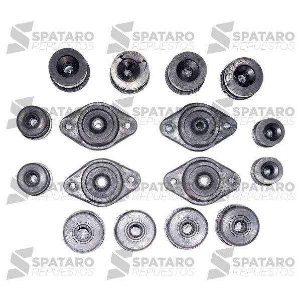 KIT DE TACOS DE CABINA TOYOTA HILUX 2005-2015 CABINA DOBLE - Imagen 4