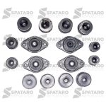 KIT DE TACOS DE CABINA TOYOTA HILUX 2005-2015 CABINA DOBLE - Imagen 2