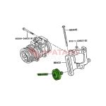 POLEA ESTIRA CORREA AIRE HILUX-SW4 1996-2004 *3.0 TURBO* 1KZ Original - Imagen 5