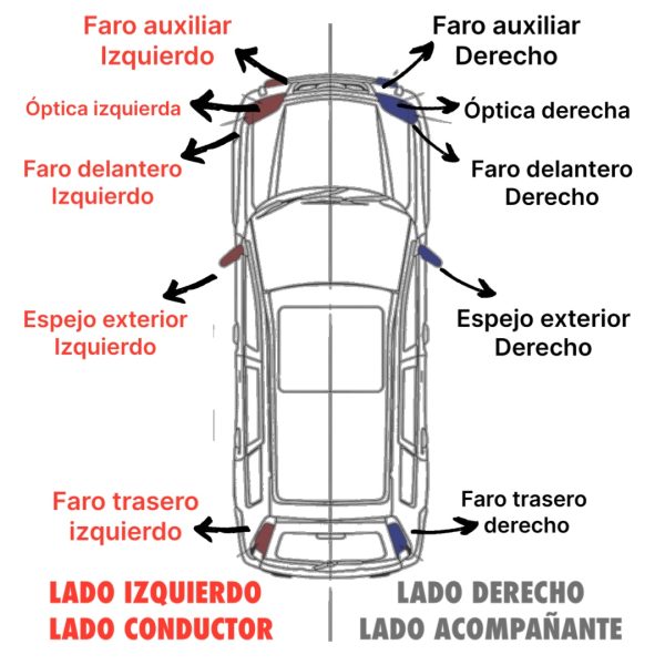 MANIJA PUERTA EXTERIOR HILUX 2005-2015 / COROLLA 2002-2012 *TRAS CROMADA * DER/IZQ - Imagen 5