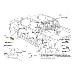 CONJUNTO TECLA LEVANTA CRISTAL HILUX 2005-2015/ SW4 2005-2015  DEL IZQ *PLACA GRIS*  18 PINES SPT - Imagen 6