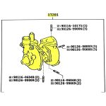 TURBO TOYOTA HILUX-SW4 2005-2015 MOTOR 3.0 1KD SL TURBO - Imagen 7