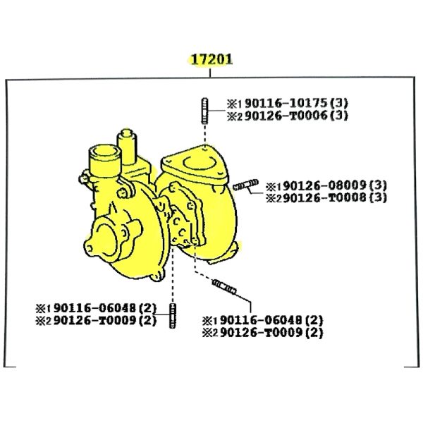 TURBO TOYOTA HILUX-SW4 2005-2015 MOTOR 3.0 1KD SL TURBO - Imagen 7