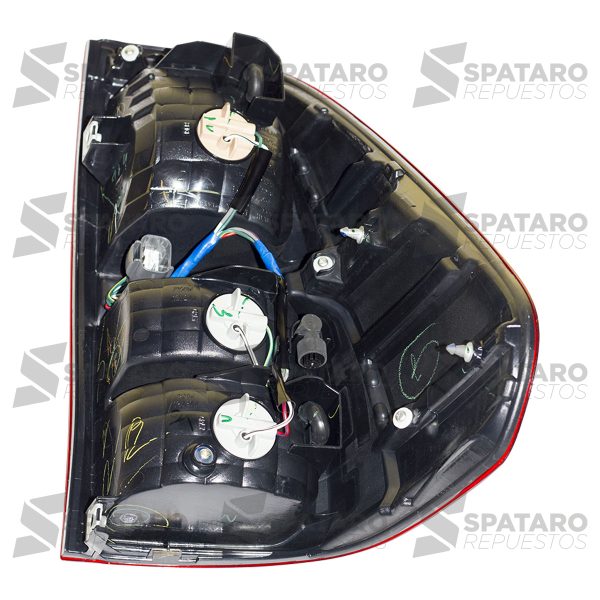 FARO TRASERO IZQUIERDO TOYOTA HILUX 2016-2020 KOITO CON LAMPARAS - Imagen 2