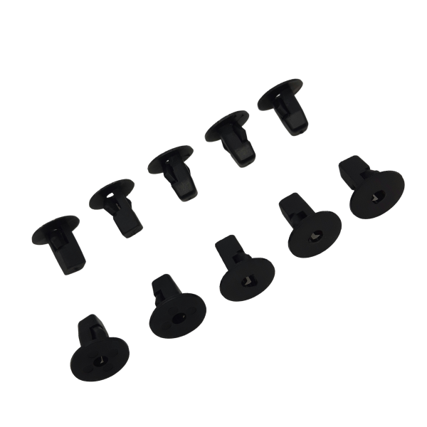 JUEGO X 10 CLIP GUARDAPLAST DELANTERO HILUX 2005 VARIOS - Imagen 2