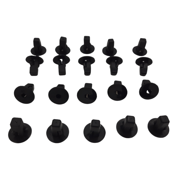 JUEGO X 20 CLIP GUARDAPLAST DELANTERO HILUX 2005 VARIOS - Imagen 1