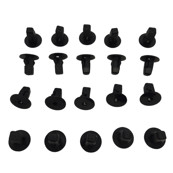 JUEGO X 20 CLIP GUARDAPLAST DELANTERO HILUX 2005 VARIOS - Imagen 2