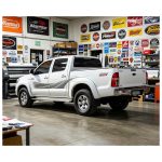 CALCO JUEGO DE FRANJAS HILUX CABINA DOBLE 2009-2015 6 PIEZAS