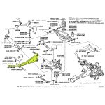 PARRILLA SUSPENCION TRASERA RAV4 2006-2019 DERECHA TAIWAN - Imagen 3