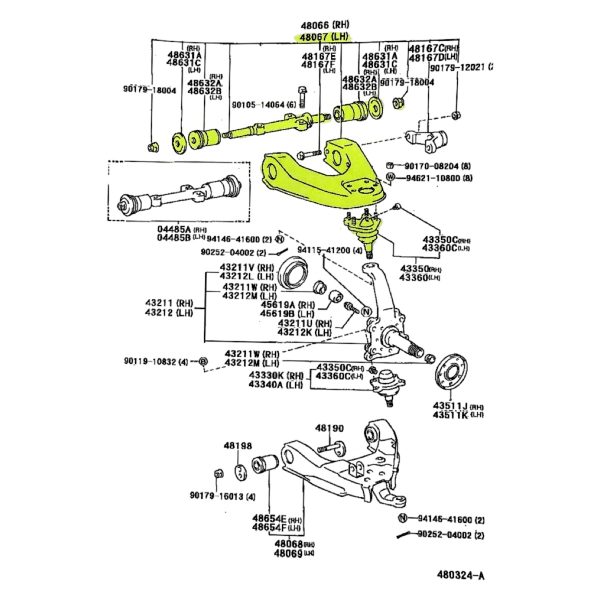 PARRILLA SUPERIOR HILUX 3L 4X4 5L TODAS DER - Imagen 3