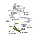 PROTECTOR INFERIOR DE PARAGOLPE COROLLA 2014-2017  *VERIFICAR CON CHASIS* SPT - Imagen 4