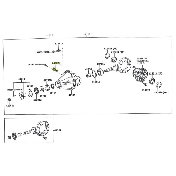 SENSOR BLOQUEO DIFERENCIAL TRASERO HILUX-SW4 2016-2025 SPT - Imagen 4