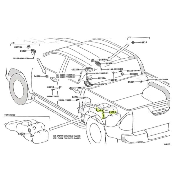 FLOTANTE MARCADOR DE TANQUE DE COMBUSTIBLE HILUX-SW4 2016-2024 SPT - Imagen 4