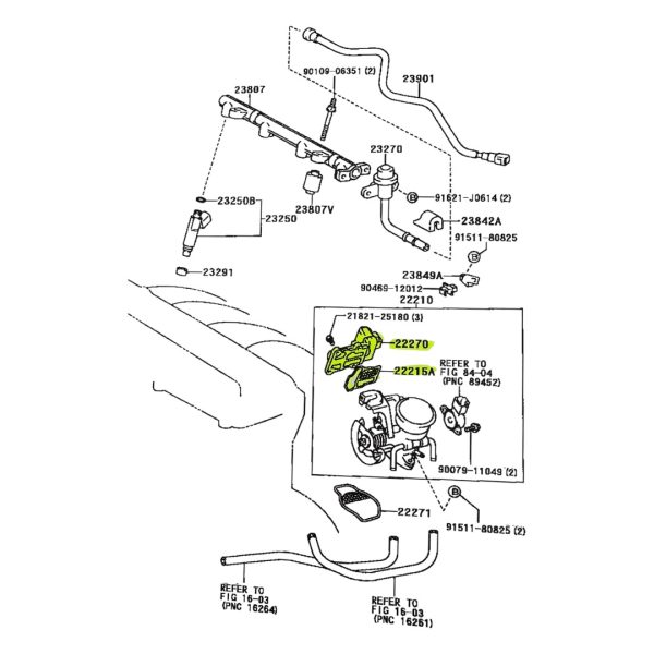 ACTUADOR RALENTI PASO A PASO RAV4 2000-2004 1AZFE 2.0 SPT - Imagen 5