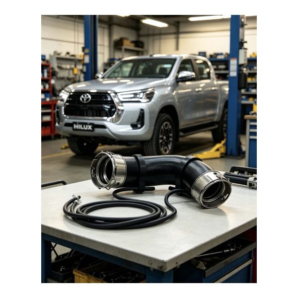 MANGUERA INTERCOOLER HILUX-SW4-INNOVA 2019-2026 N2 CON ACOPLE RAPIDO LADO IZQUIERDO SPT - Imagen 5