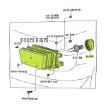 OPTICA SW4 1998-2002 IZQUIERDO *VIDRIO LISO* TYC - Imagen 5