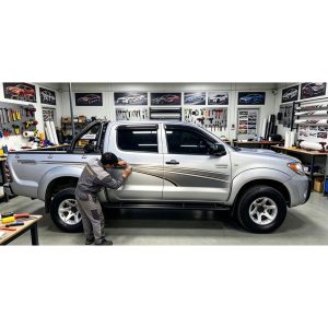 CALCO JUEGO DE FRANJAS HILUX 2005-2008 CABINA DOBLE
