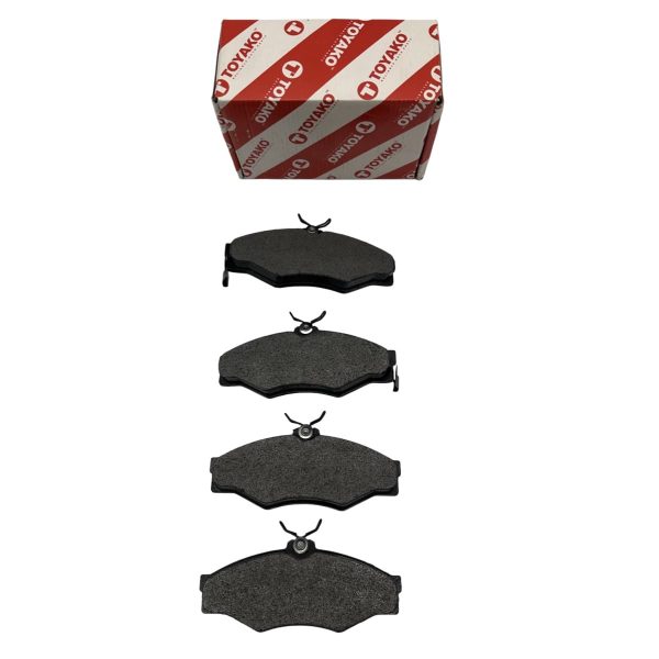 JUEGO DE PASTILLAS DE FRENO HILUX 4X2 1999-2001 CALIPER VARGA TOYAKO - Imagen 1