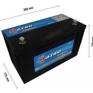 BATERIA HILUX 2005-2015 12X95 POSITIVO DERECHO MATEO