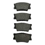 JUEGO DE PASTILLAS FRENO RAV4 2005-2018/ COROLLA CROSS TRASERAS *TOYAKO* - Imagen 2