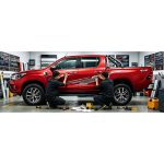CALCO JUEGO DE FRANJAS TOYOTA HILUX 2016-2020 CABINA DOBLE