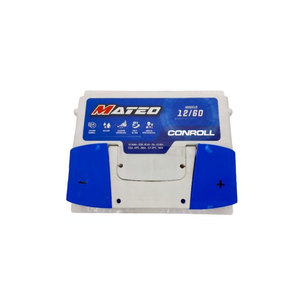 BATERIA ETIOS 12X60 D *MEDIDA L205-AN 175-AL 195* MATEO - Imagen 3