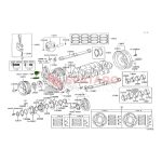 ENGRANAJE N°1 BALANCEADOR HILUX-SW4 2005-2015 1KD/1KZ/1KZTE ORIGINAL - Imagen 3