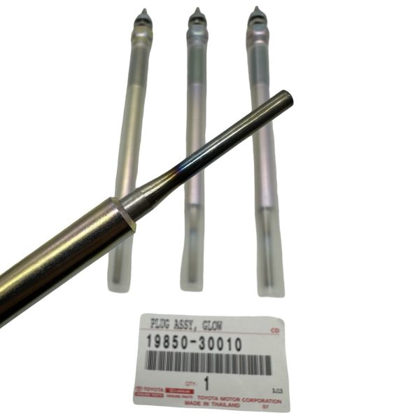 JUEGO X 4 BUJIA PRECALENTAMIENTO HILUX-SW4 2005-2015 1KD-2KD COROLLA-RAV4 1CD ORIGINAL - Imagen 3