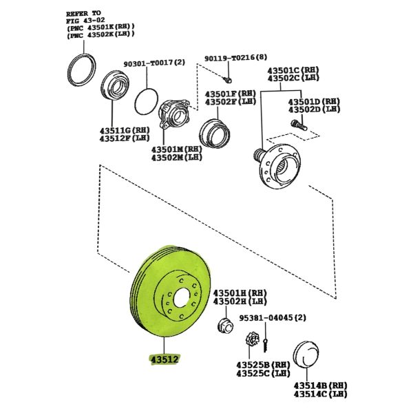JUEGO DE DISCOS FRENO HILUX 2008-2023  / SW4 2005-2015  *POR JUEGO* WILDBRAKE SPT - Imagen 3