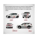 JUEGO DE CERRADURAS PORTON TRASERO HILUX 2009-2015 D/C IZQ/DER TOYAKO - Imagen 4