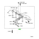 JUEGO DE CABLES DE BUJIAS SW4 1996-1999 / HILUX 1995-2002 2.7 3RZE SEIWA JAPON - Imagen 4