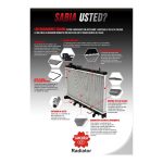 RADIADOR DE AGUA HILUX-SW4 2005-2015 *CAJA AUTOMATICA* SAKURA - Imagen 4