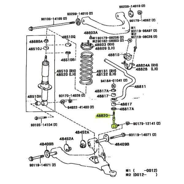 BIELETA *DELANTERA* COMPLETA SW4 1996-2004 MOTOR 3.0 1KZT-1KZTE 555 JAPON - Imagen 6