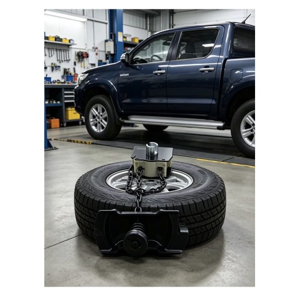 SOPORTE-MALACATE RUEDA DE AUXILIO HILUX-SW4 2005-2015 SPT - Imagen 5