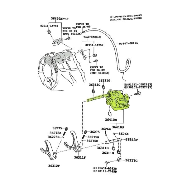 MOTOR REDUCTOR HILUX-SW4 2016-2024  *AISIN JAPON* - Imagen 6