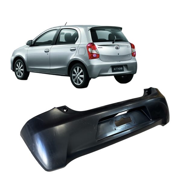 1_639193642435722302.jpg PARAGOLPE TRASERO ETIOS 2013-2016 *5 PUERTAS* TONG YANG - Imagen 1