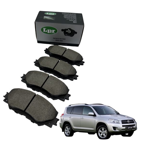 1_639191050568468535.jpg JGO. PASTILLAS DE FRENO DELANTERAS RAV4 2005-2017 LPR (VER CON CHASIS) - Imagen 1