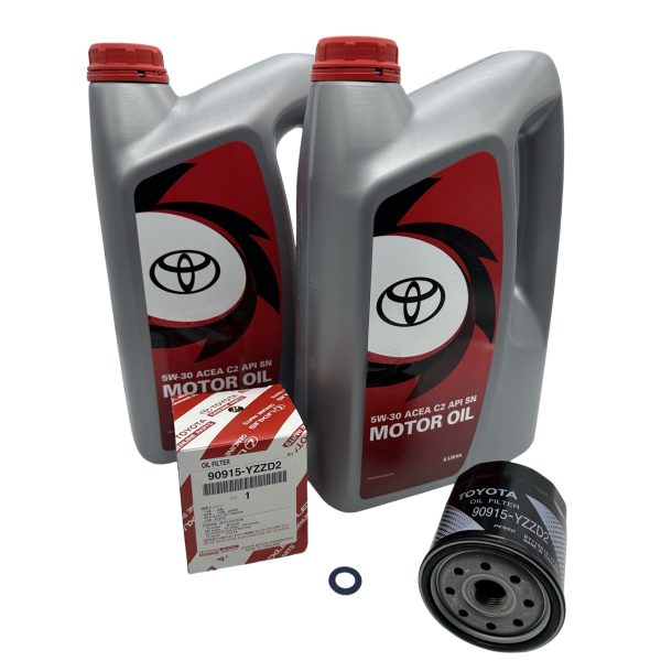 KIT FILTRO Y ACEITE 5W30 X 8LTS HILUX-SW4 2016-2025 ORIGINAL - Imagen 1