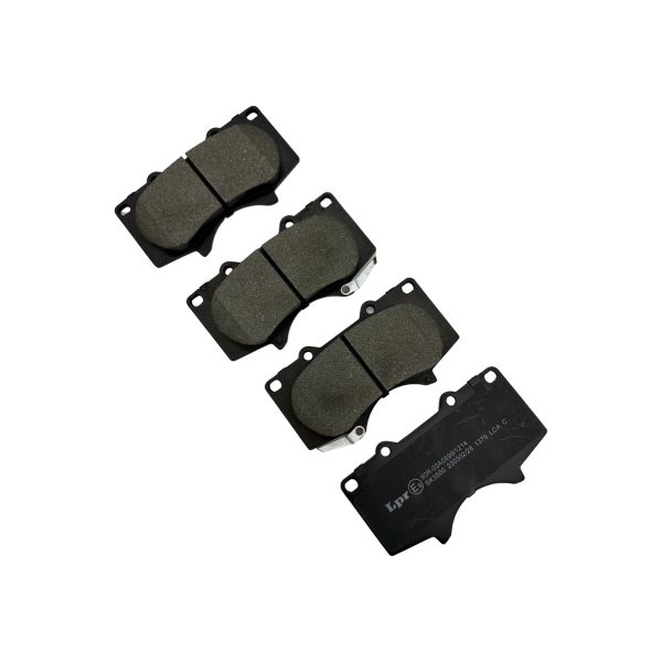 JUEGO DE PASTILLAS HILUX 2009-2018 SW4 2005-2023 LARGO 134.5 MM LPR - Imagen 2